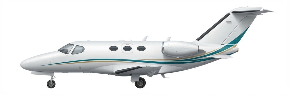 Citation Mustang light jet private jet — charter specifications and cabin details