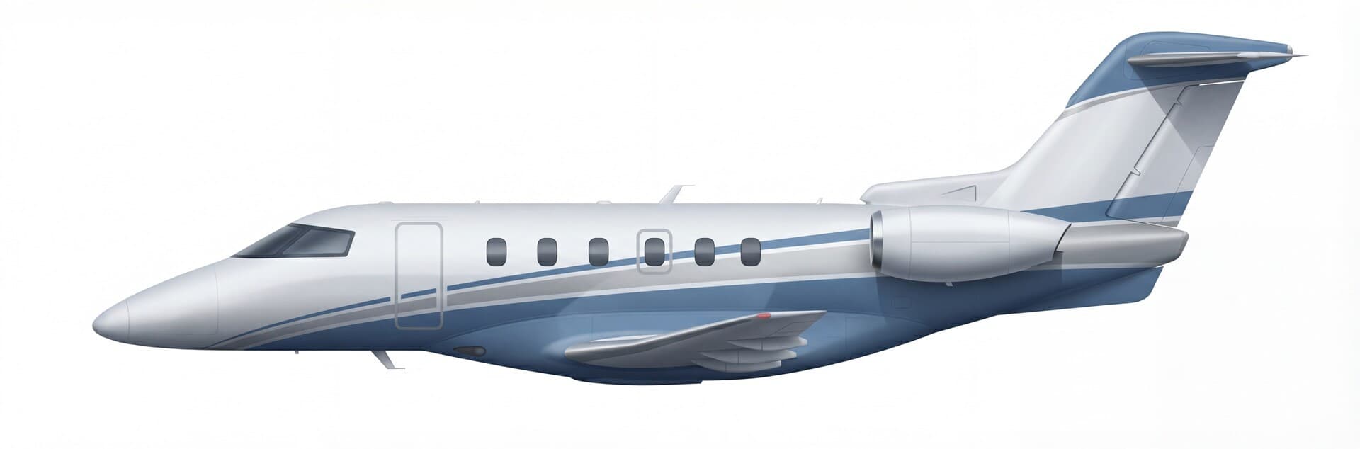 Challenger 350 super midsize private jet — charter specifications and cabin details