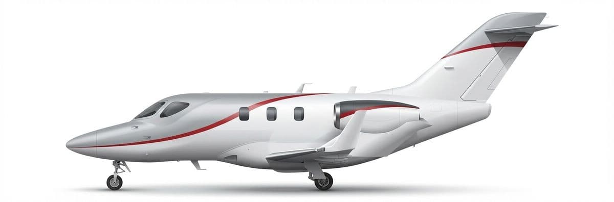 HondaJet very light jet exterior — charter with VOLO