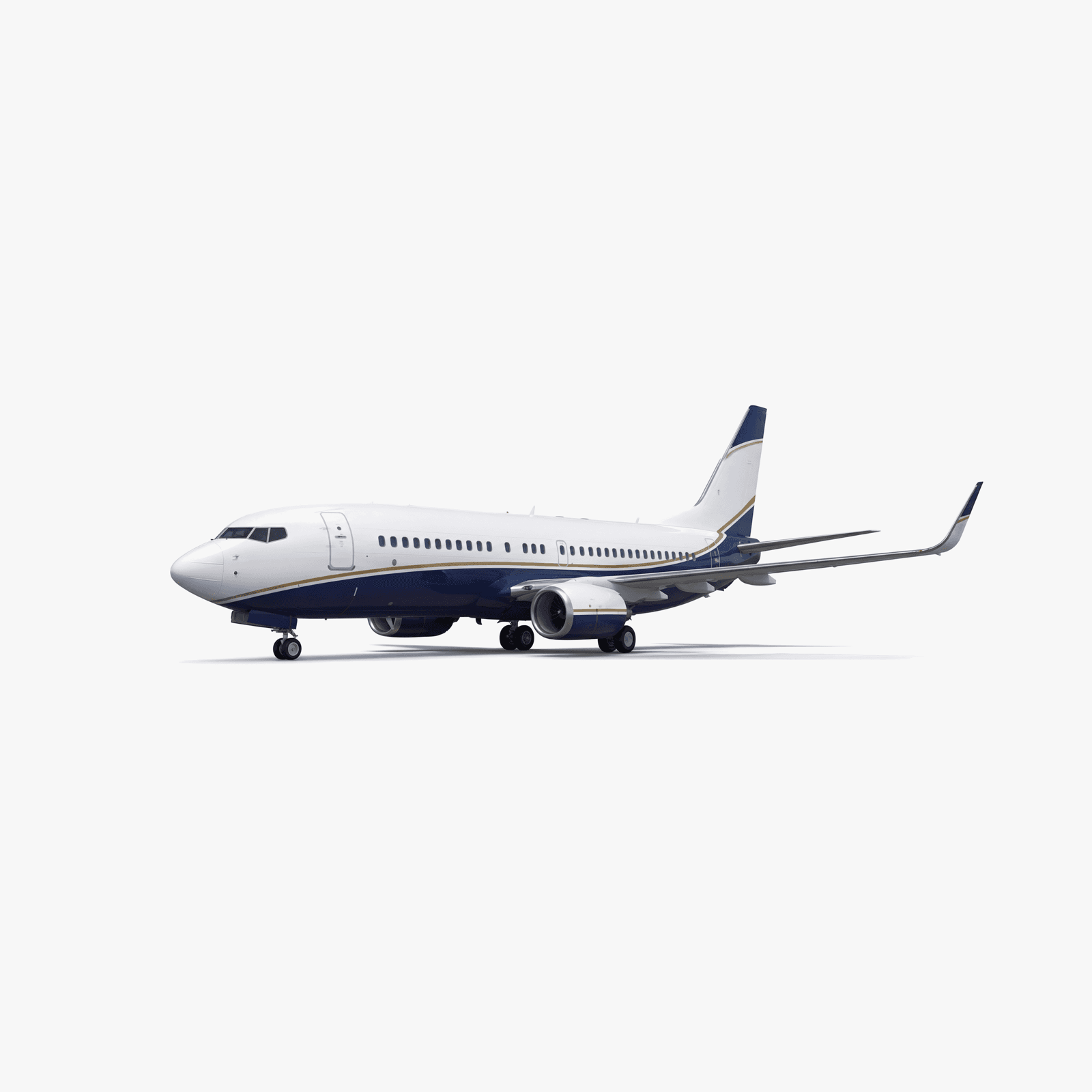 Boeing BBJ 3D view
