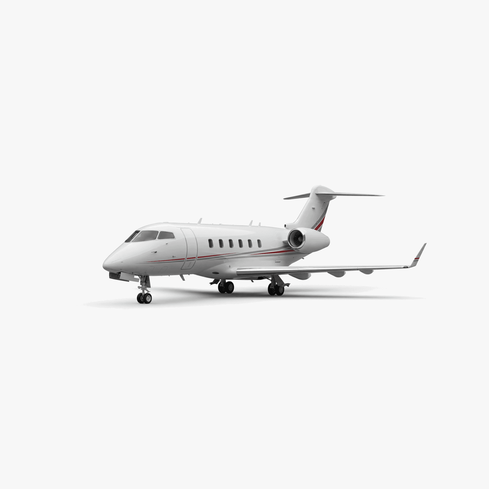 Challenger 300 3D view