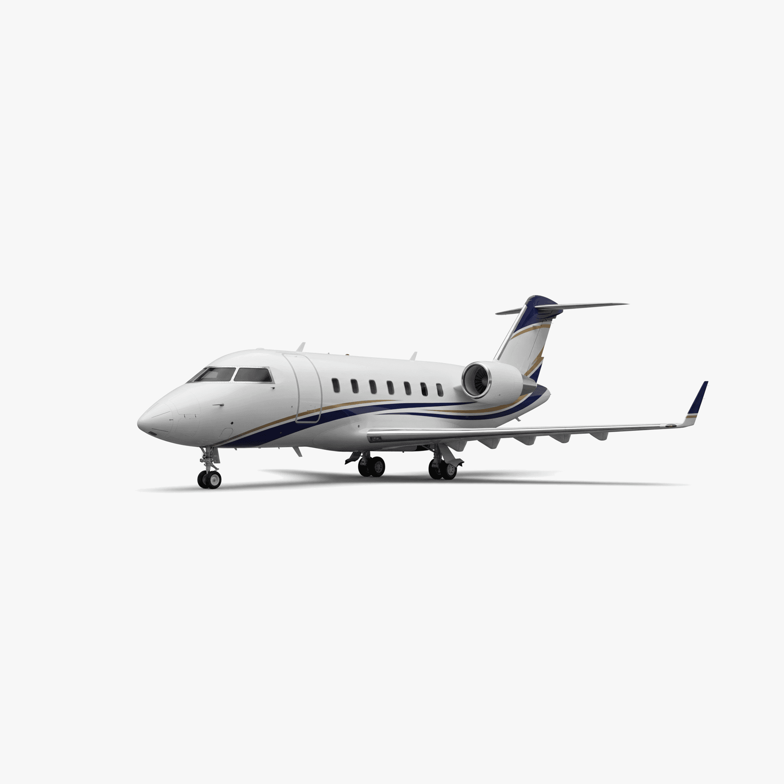 Challenger 605 3D view