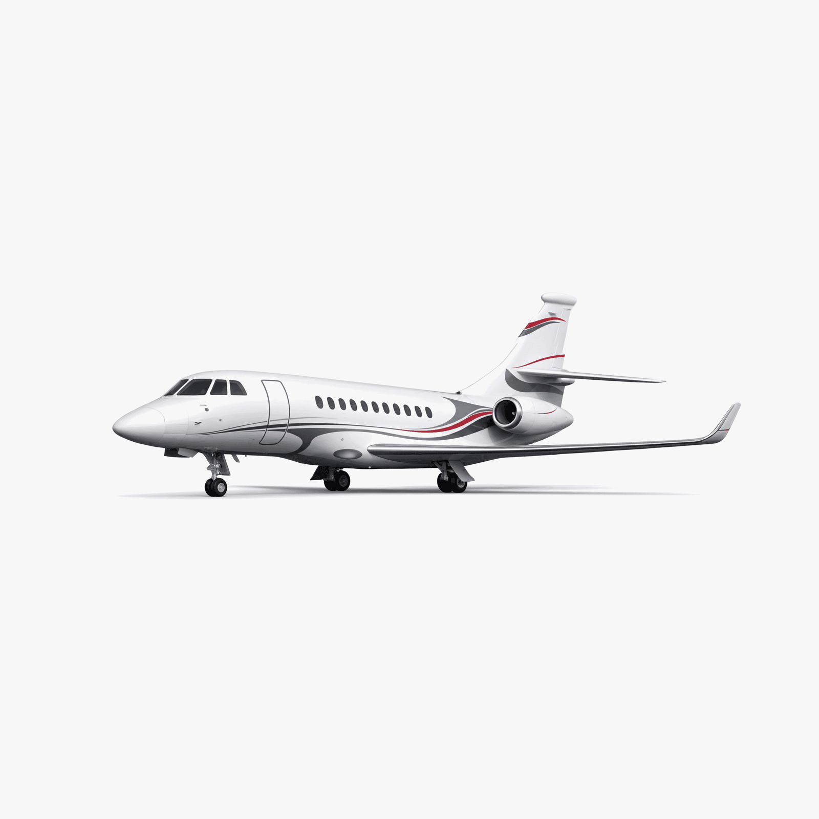 Falcon 2000LX EASy 3D view
