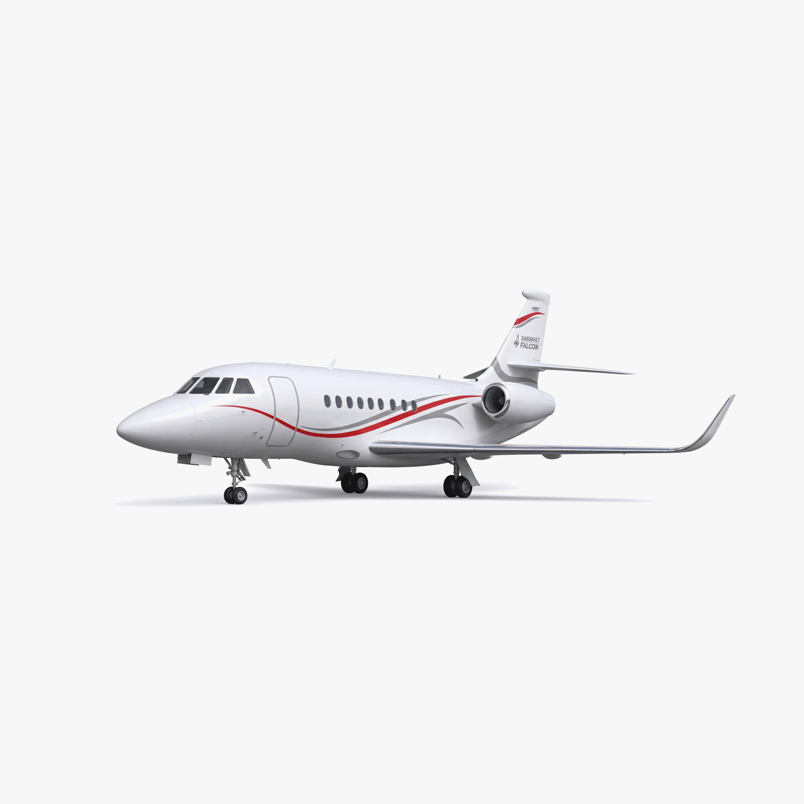 Falcon 2000S 3D view
