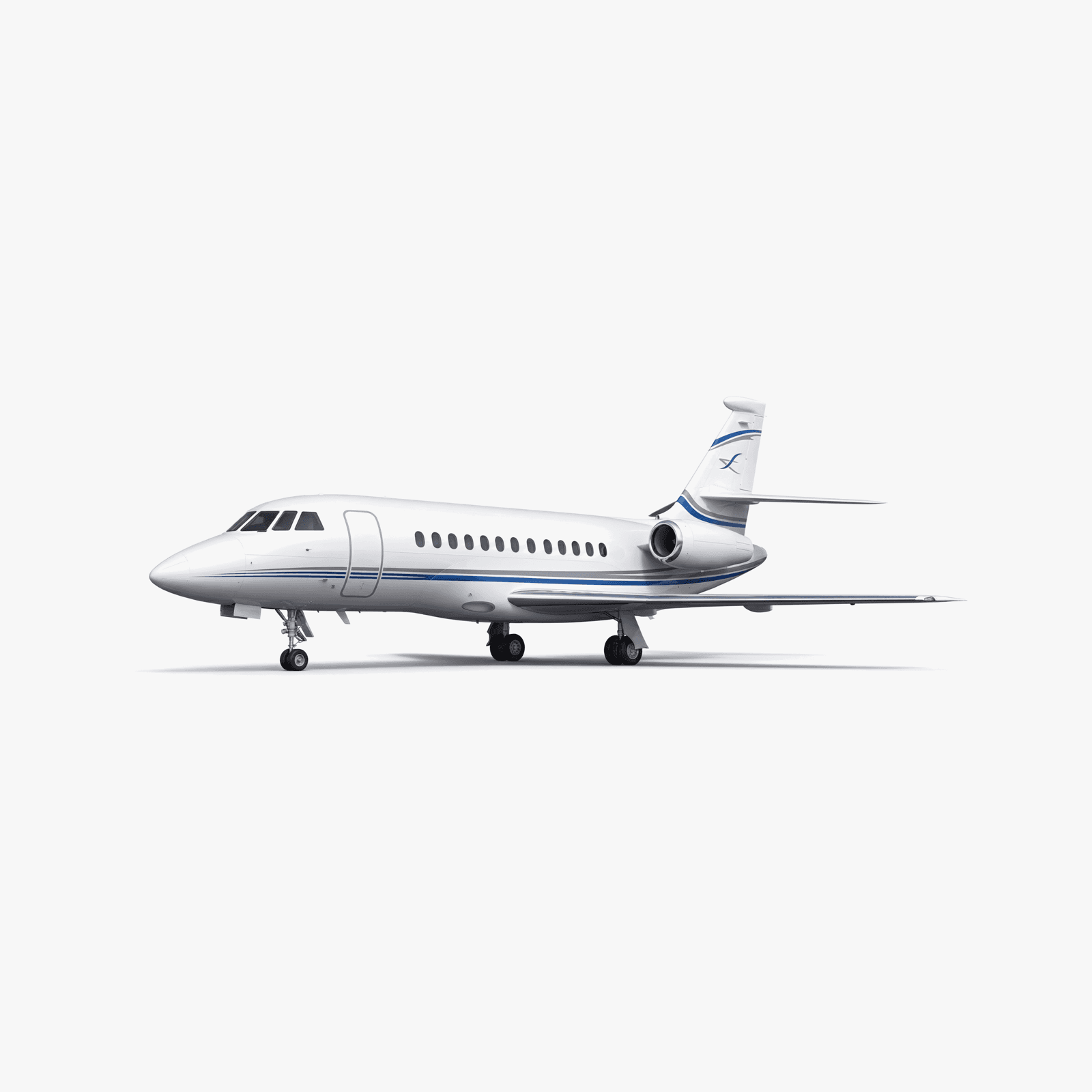 Falcon 900B 3D view