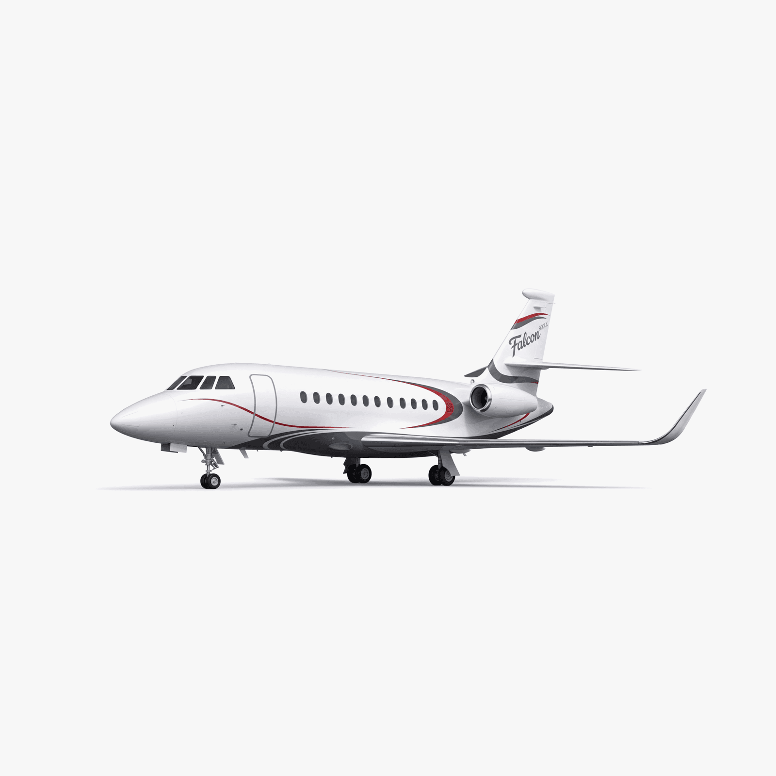 Falcon 900LX EASy II 3D view