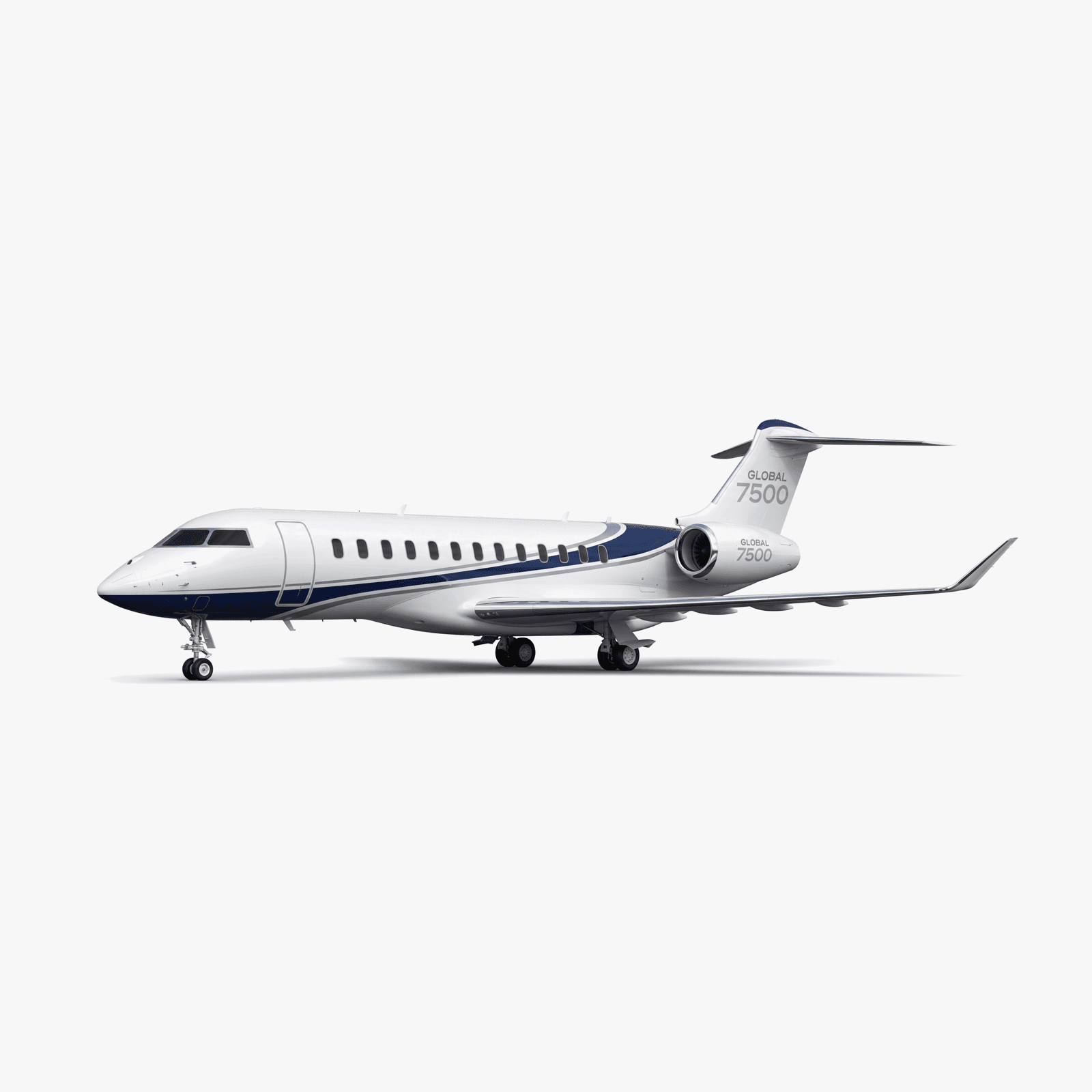 Global 7500 3D view