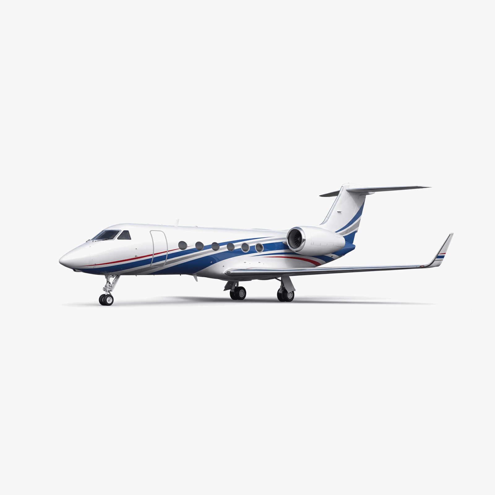Gulfstream G300 Heavy Jet private jet — 3D exterior view from VOLO charter fleet