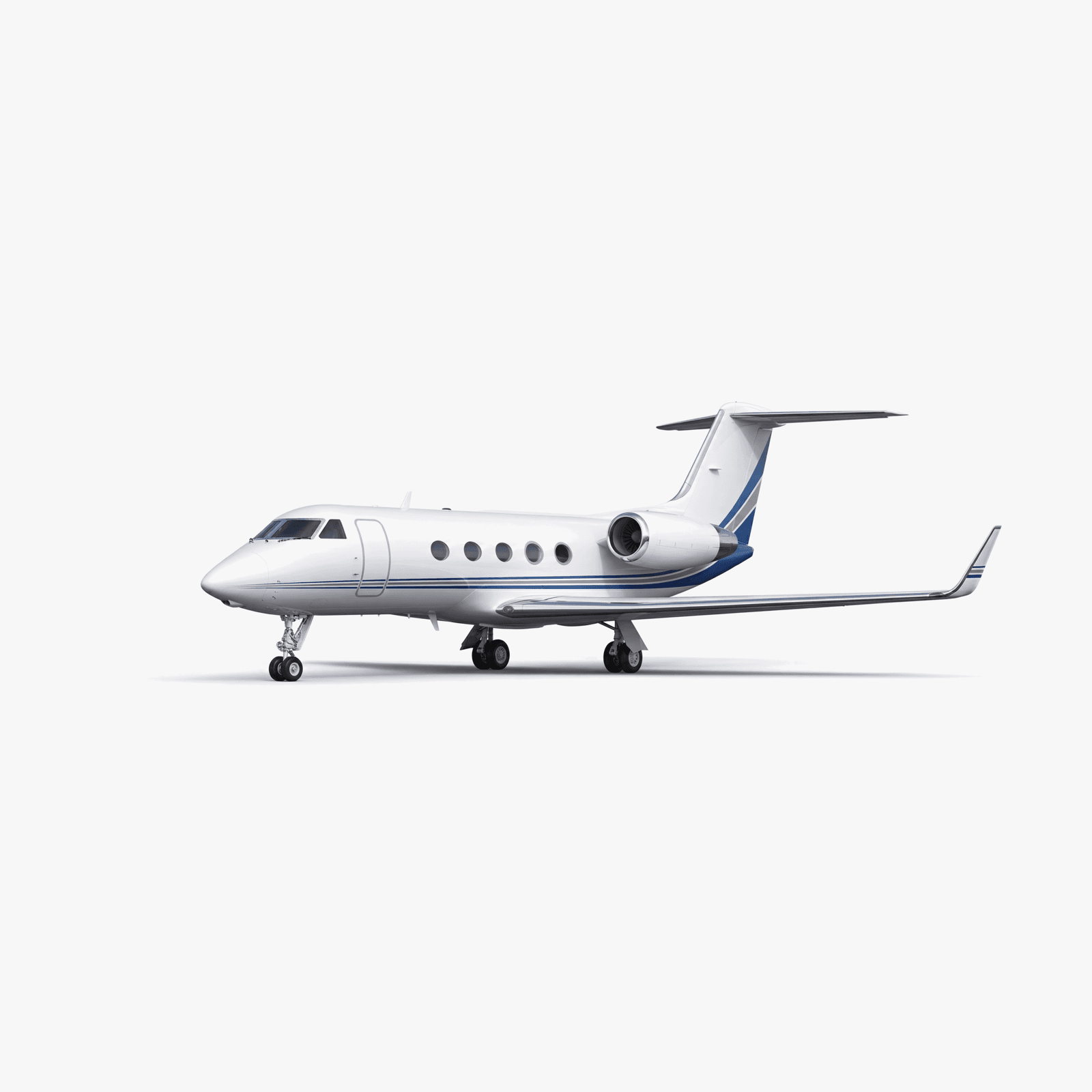 Gulfstream GIII 3D view