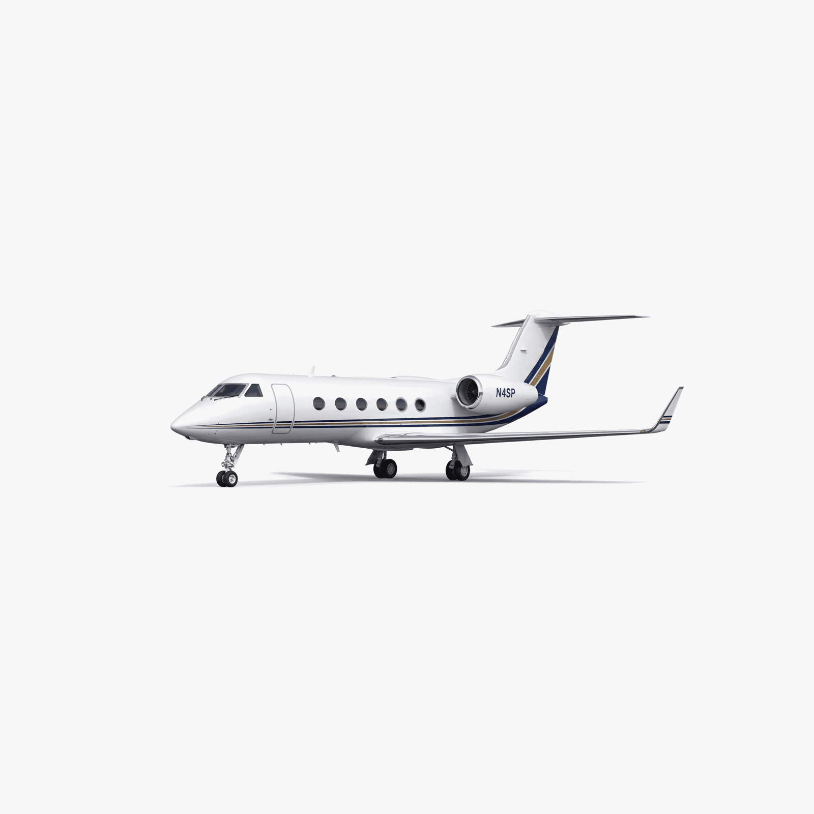 Gulfstream GIV-SP 3D view