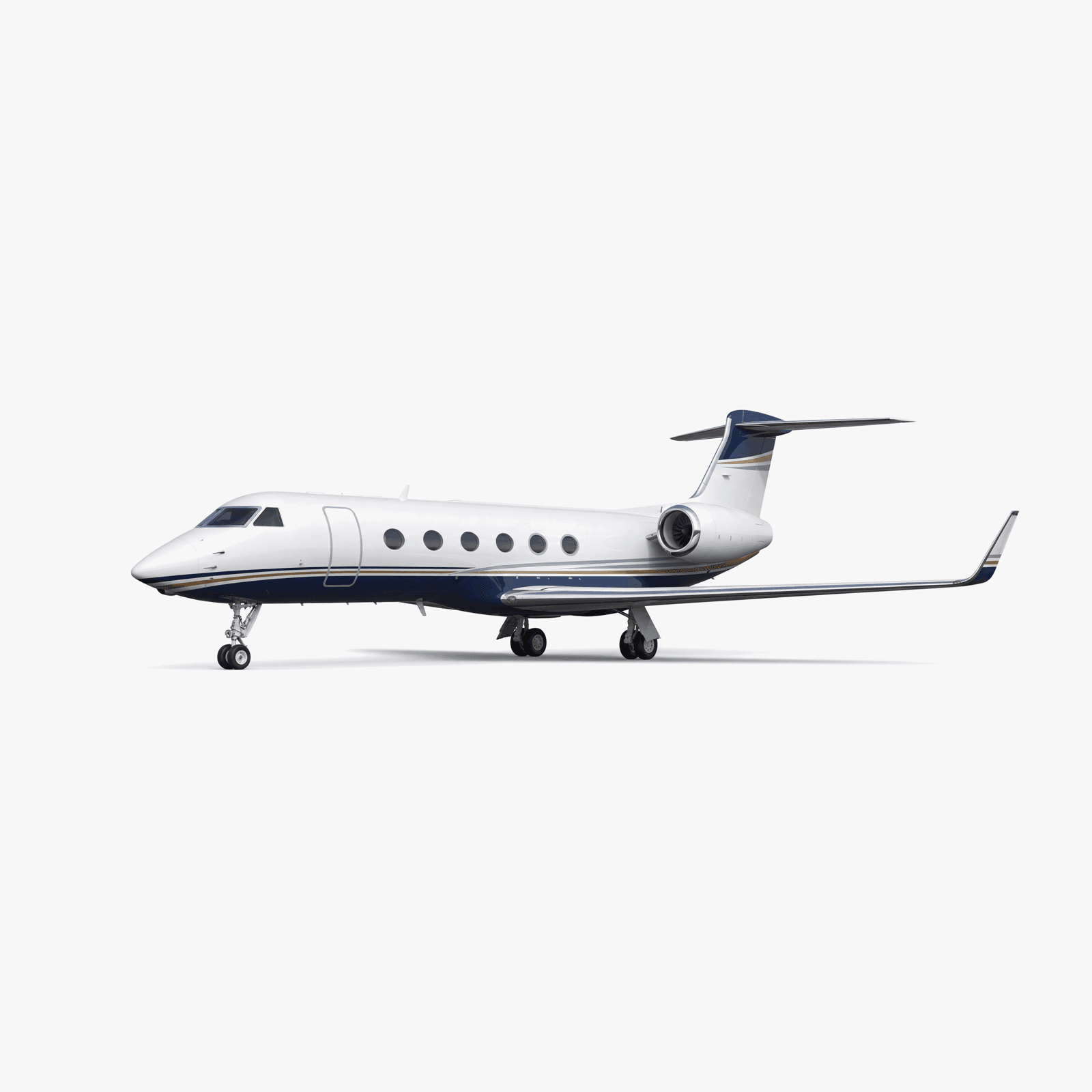 Gulfstream GV 3D view