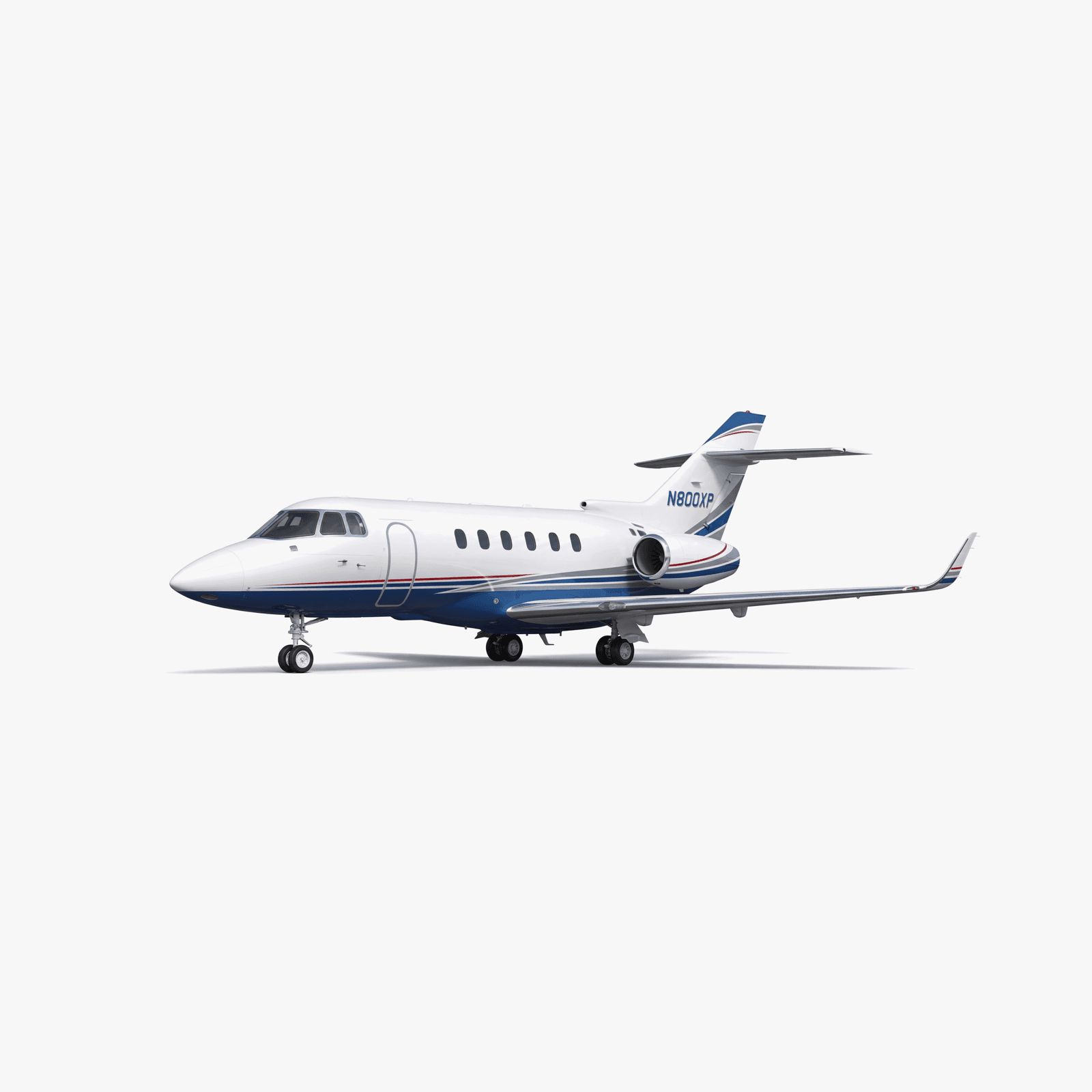 Hawker 800XPi 3D view