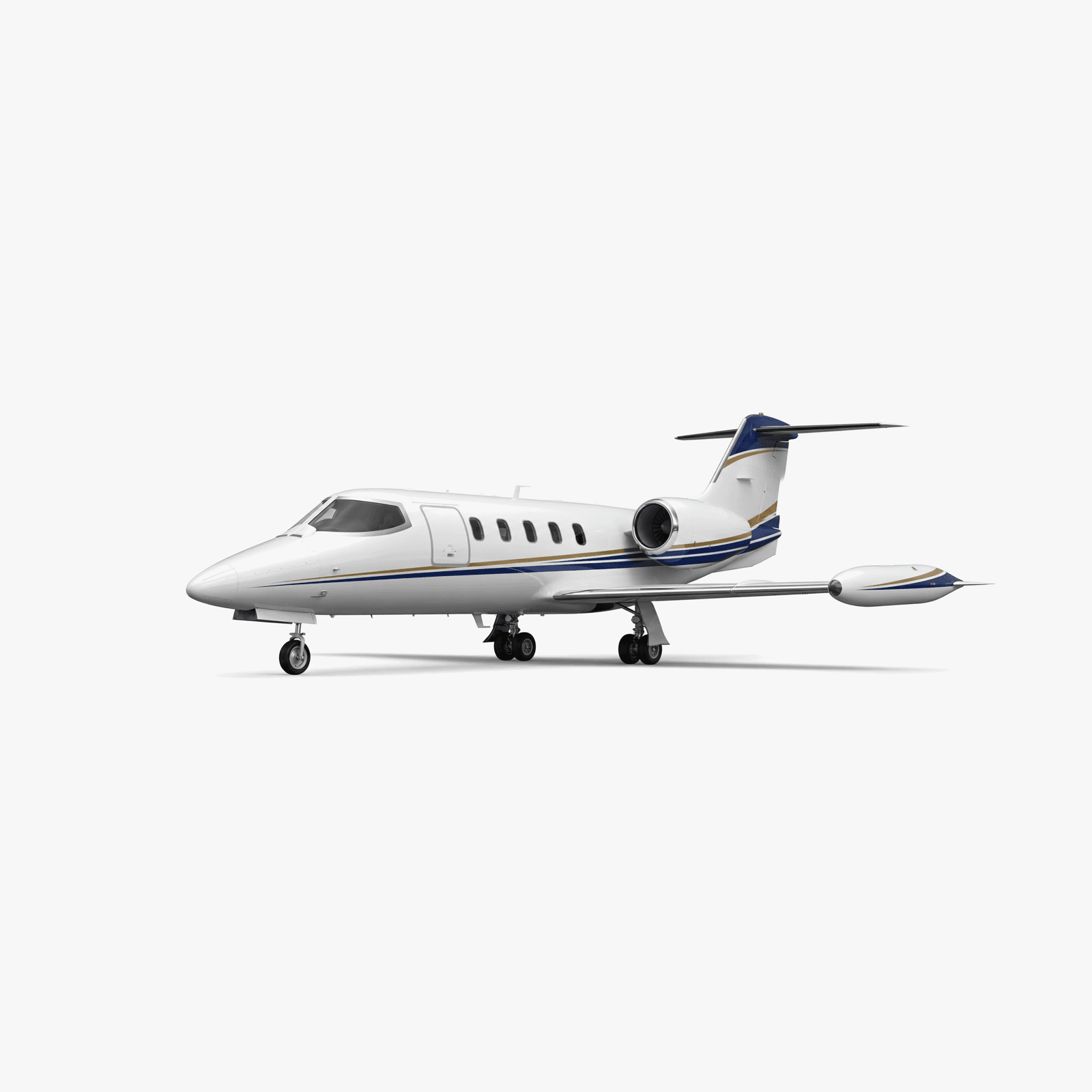 Learjet 31A 3D view