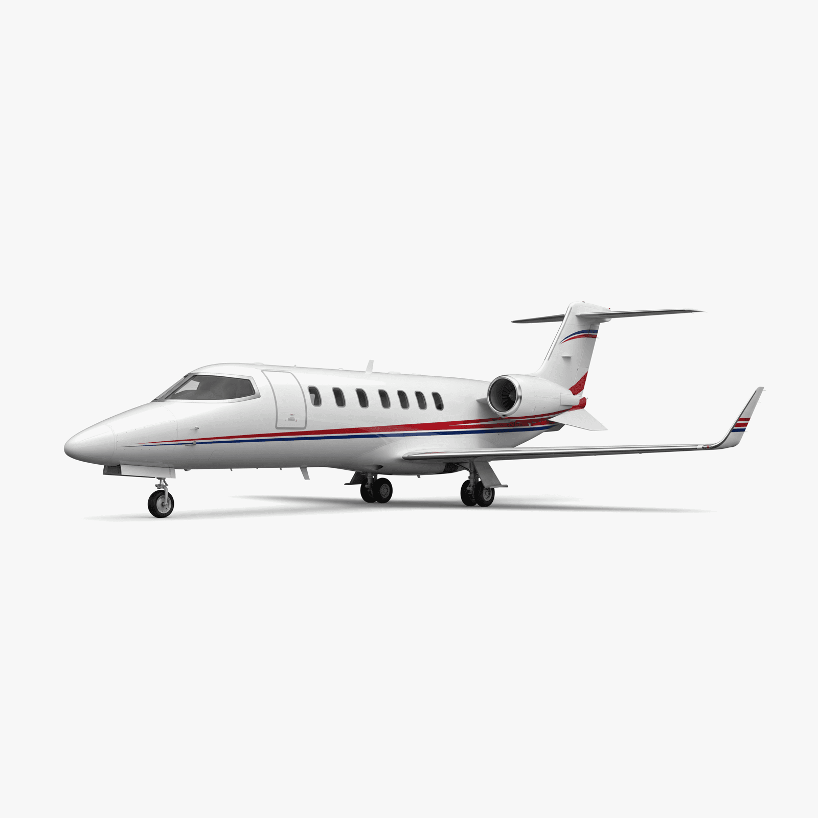 Learjet 45 3D view