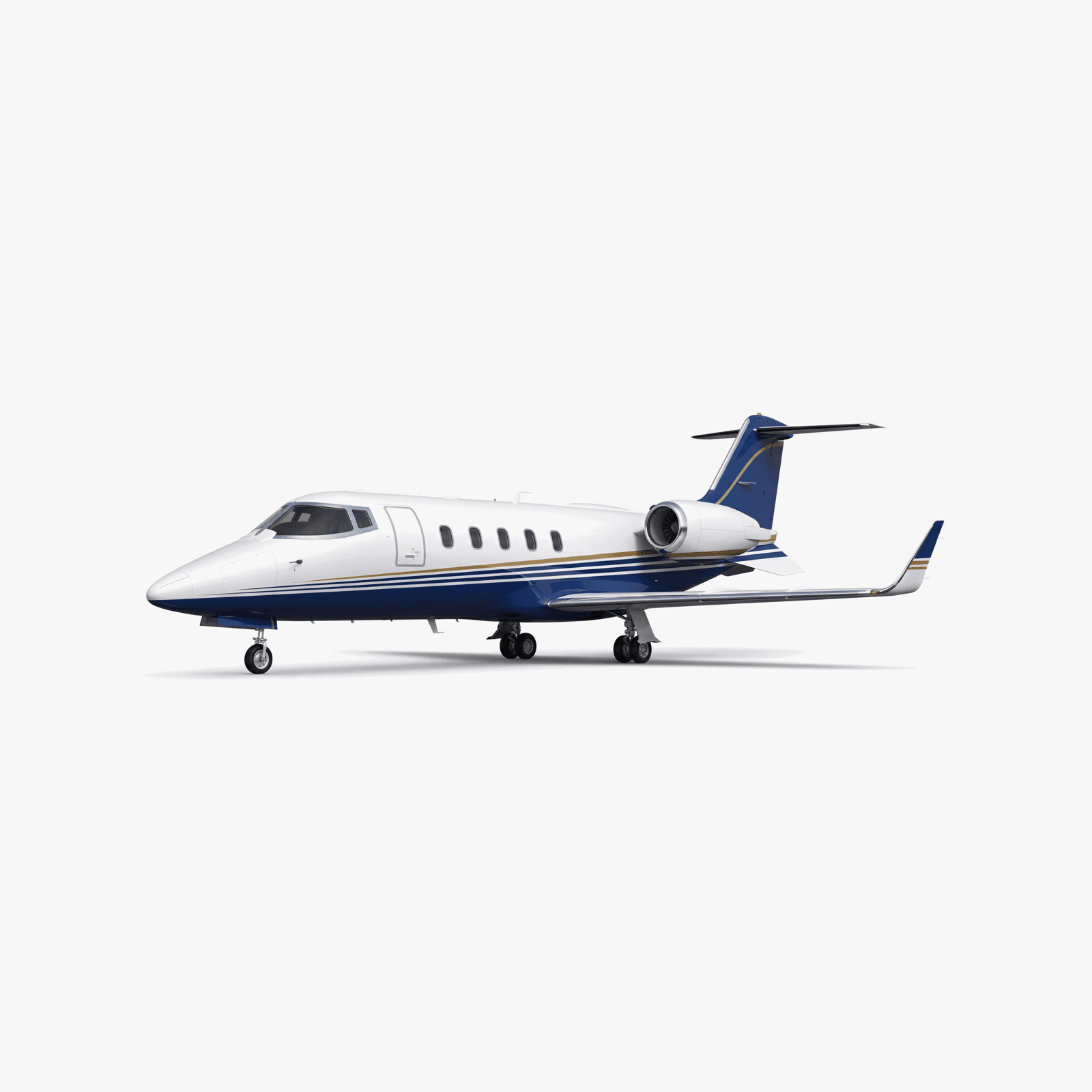 Learjet 60 3D view