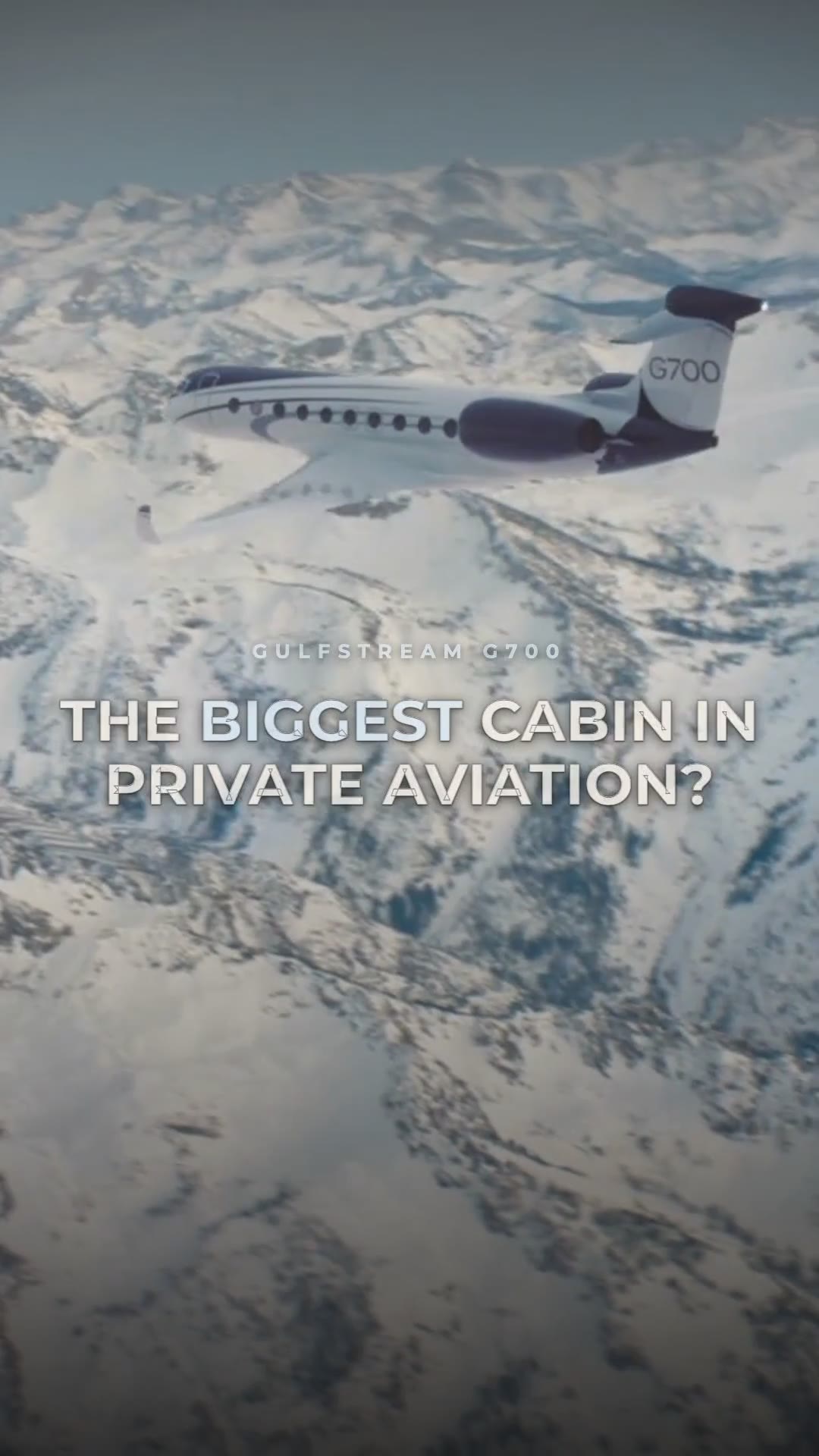 Biggest Jet Ever? Gulfstream G700 — 5 Rooms, 20 Windows, Sleeps 13